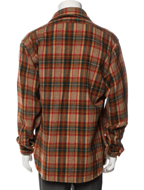Pendleton Virgin Wool Plaid Print Shirt