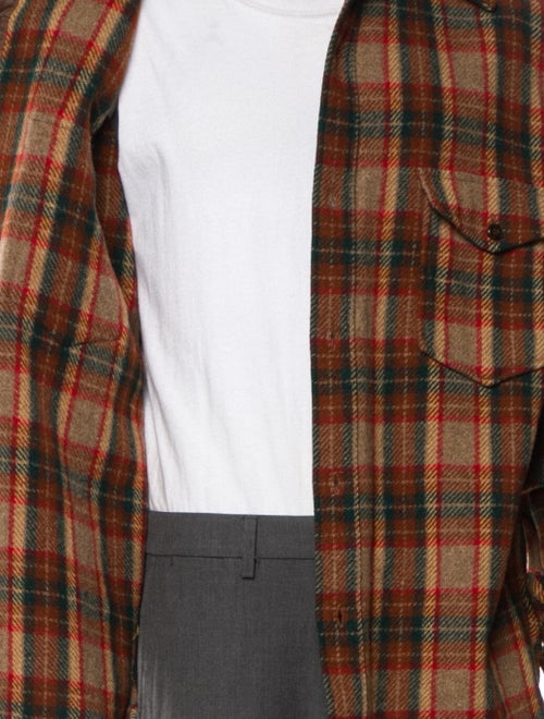 Pendleton Virgin Wool Plaid Print Shirt