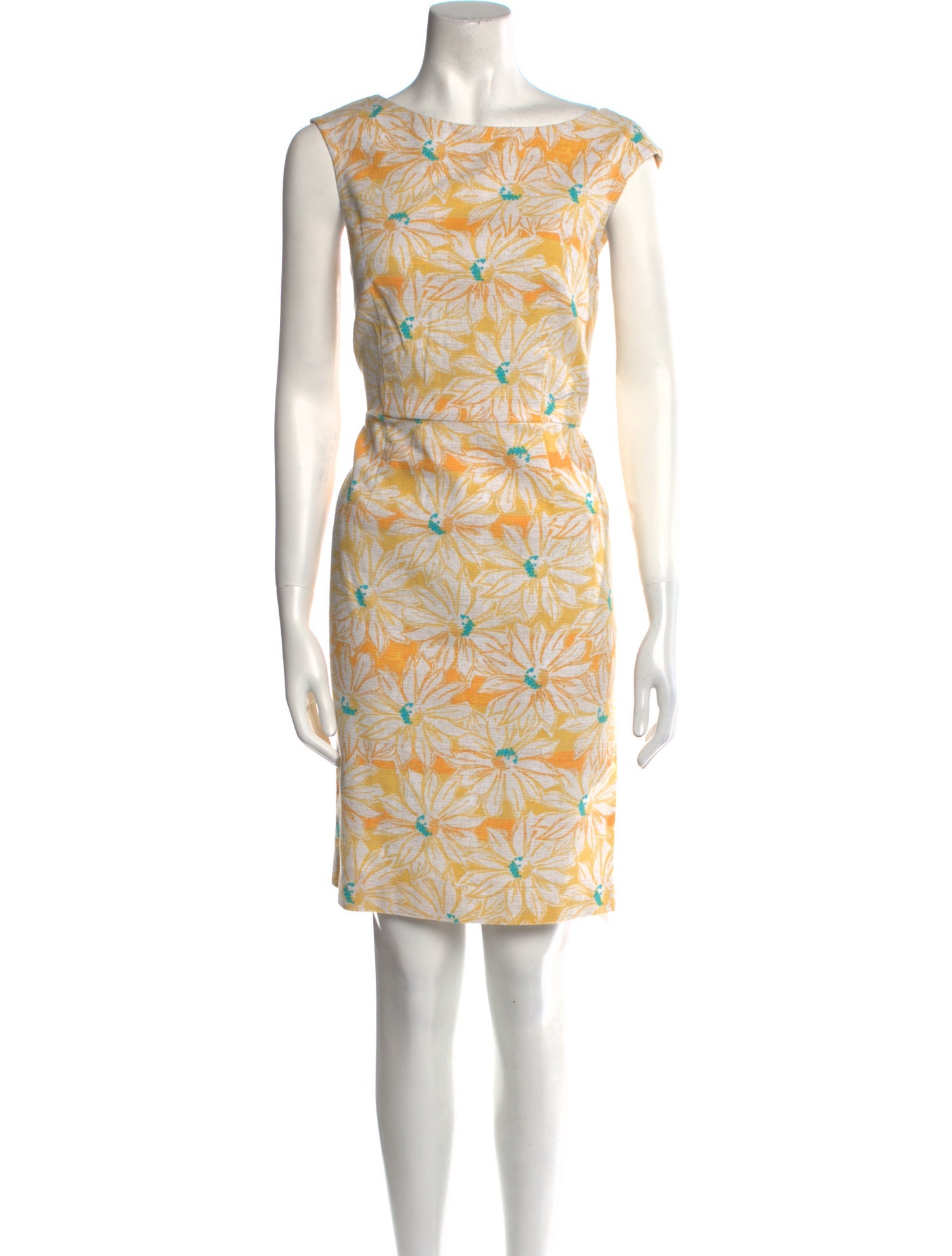 Pendleton Floral Print Knee-Length Dress