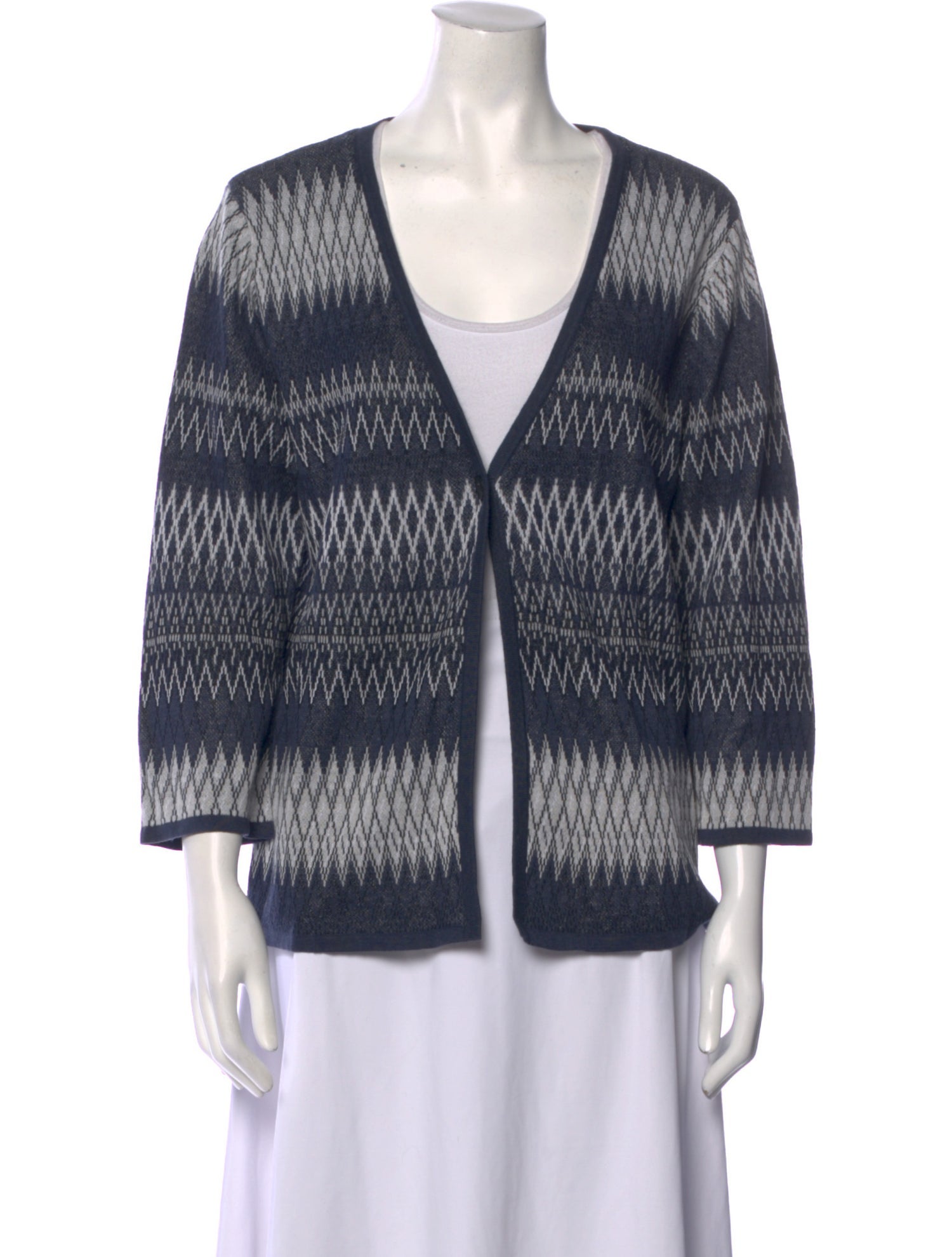 Pendleton Striped Open Front Sweater w/ Tags