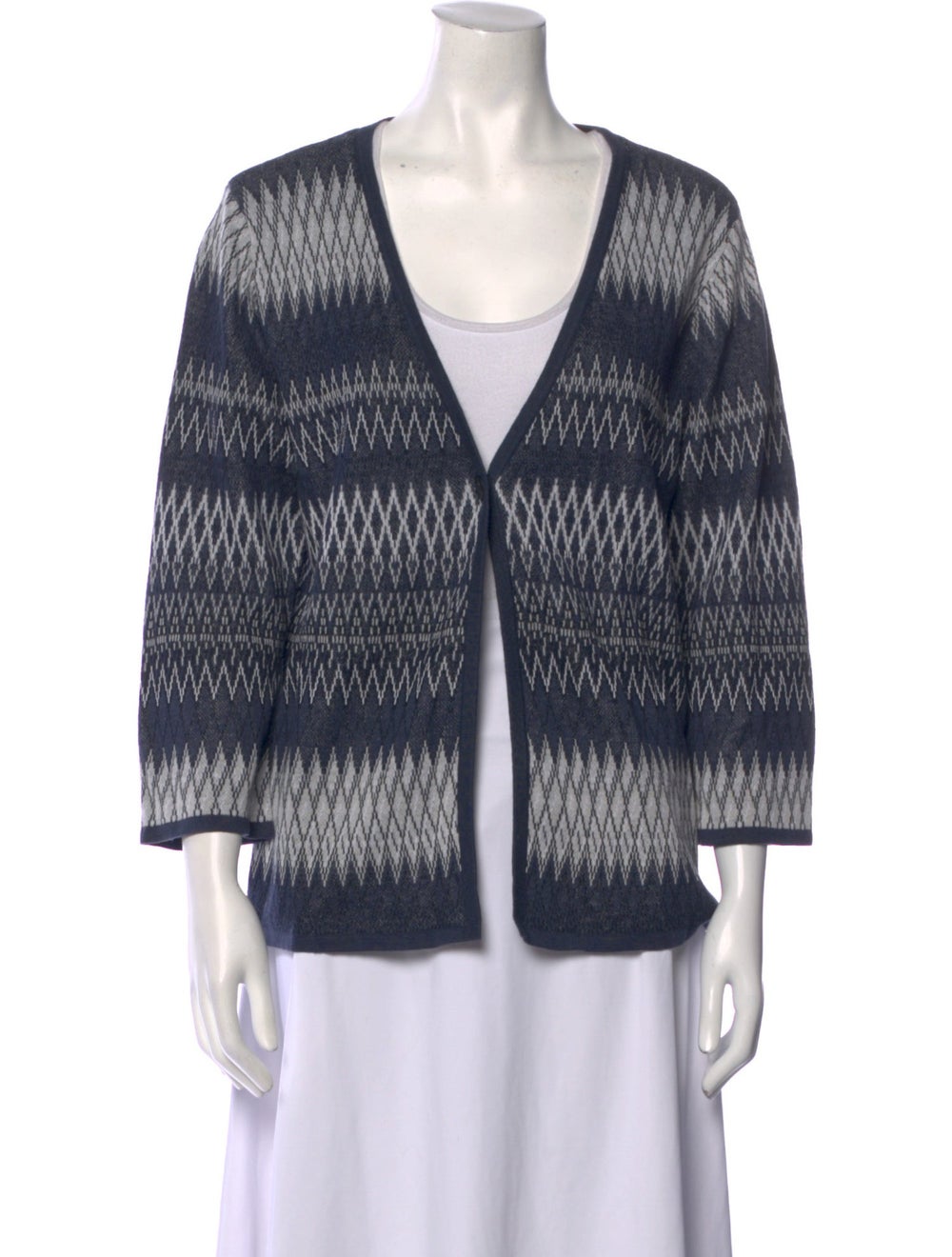 Pendleton Striped Open Front Sweater w/ Tags - image 1