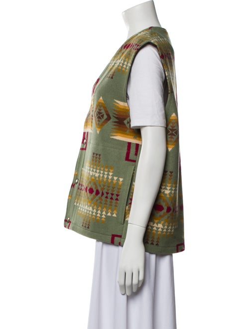 Pendleton Wool Printed Vest