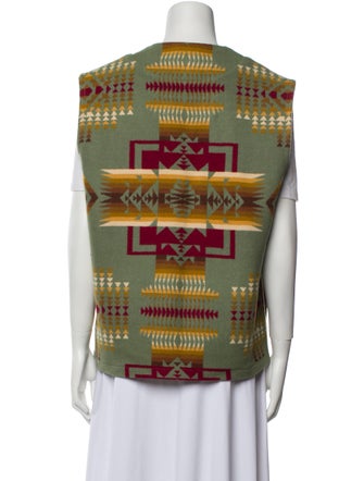 Pendleton Wool Printed Vest