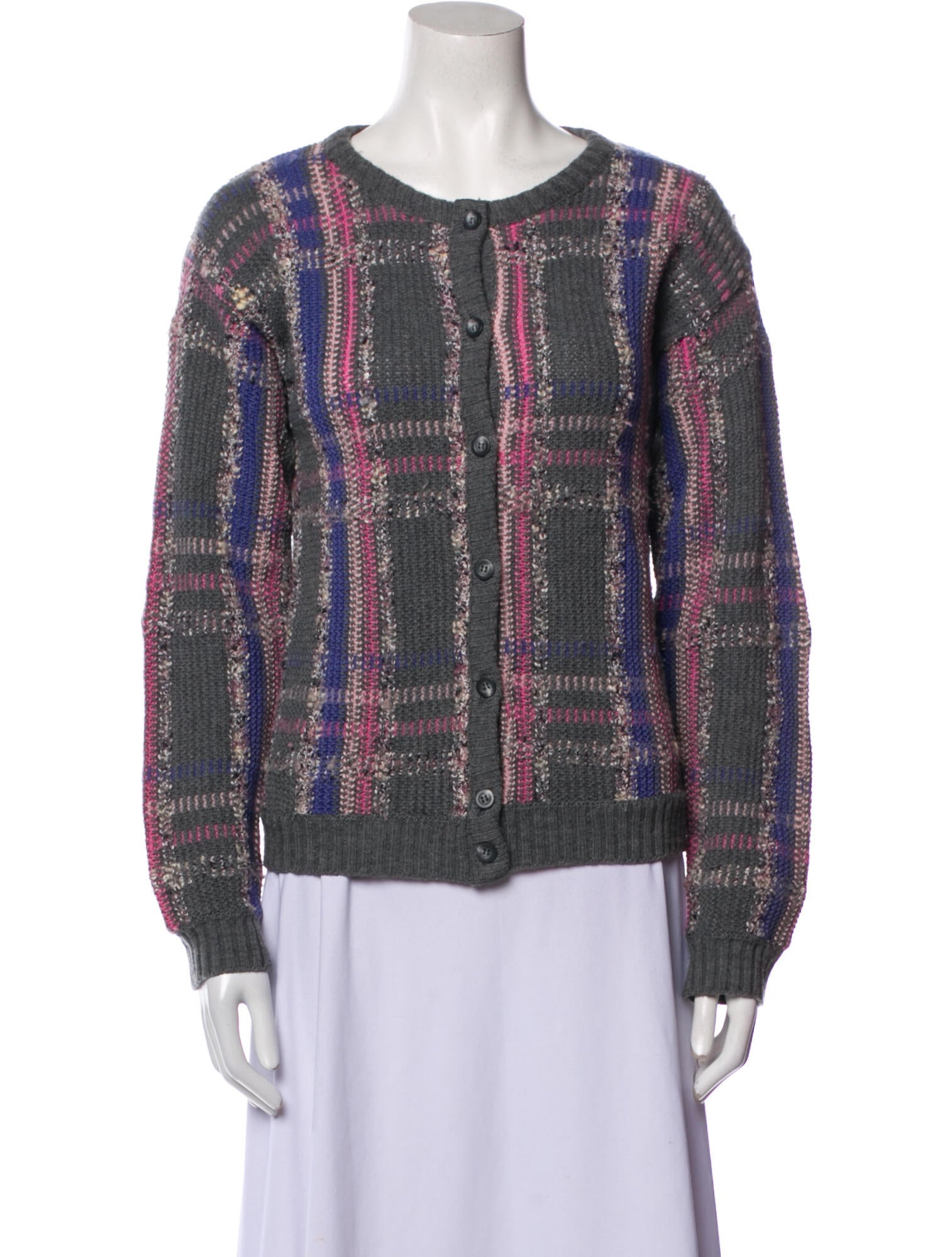 Pendleton Wool Plaid Print Sweater