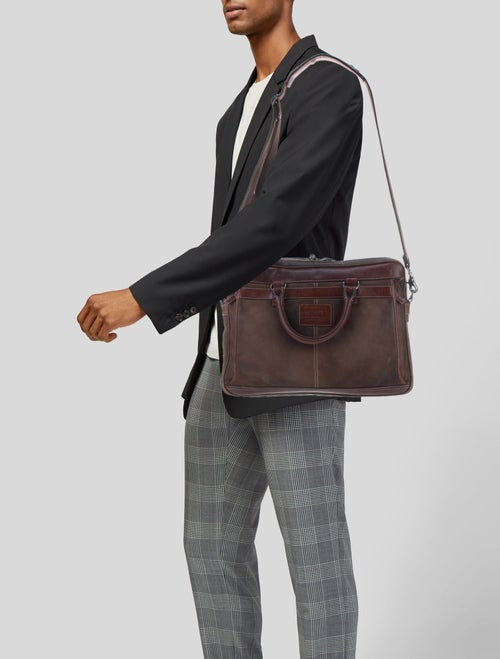 Pendleton Suede Briefcase