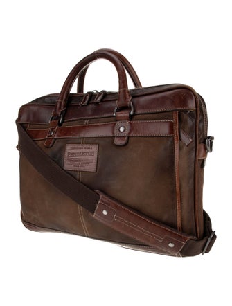 Pendleton Suede Briefcase