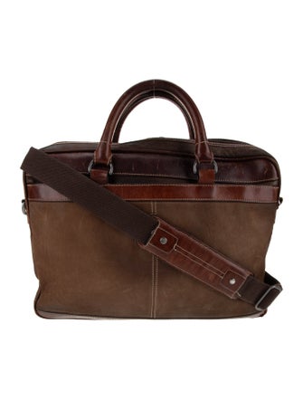 Pendleton Suede Briefcase