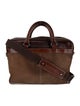Pendleton Suede Briefcase
