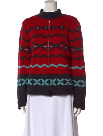 Pendleton Printed Mock Neck Sweater