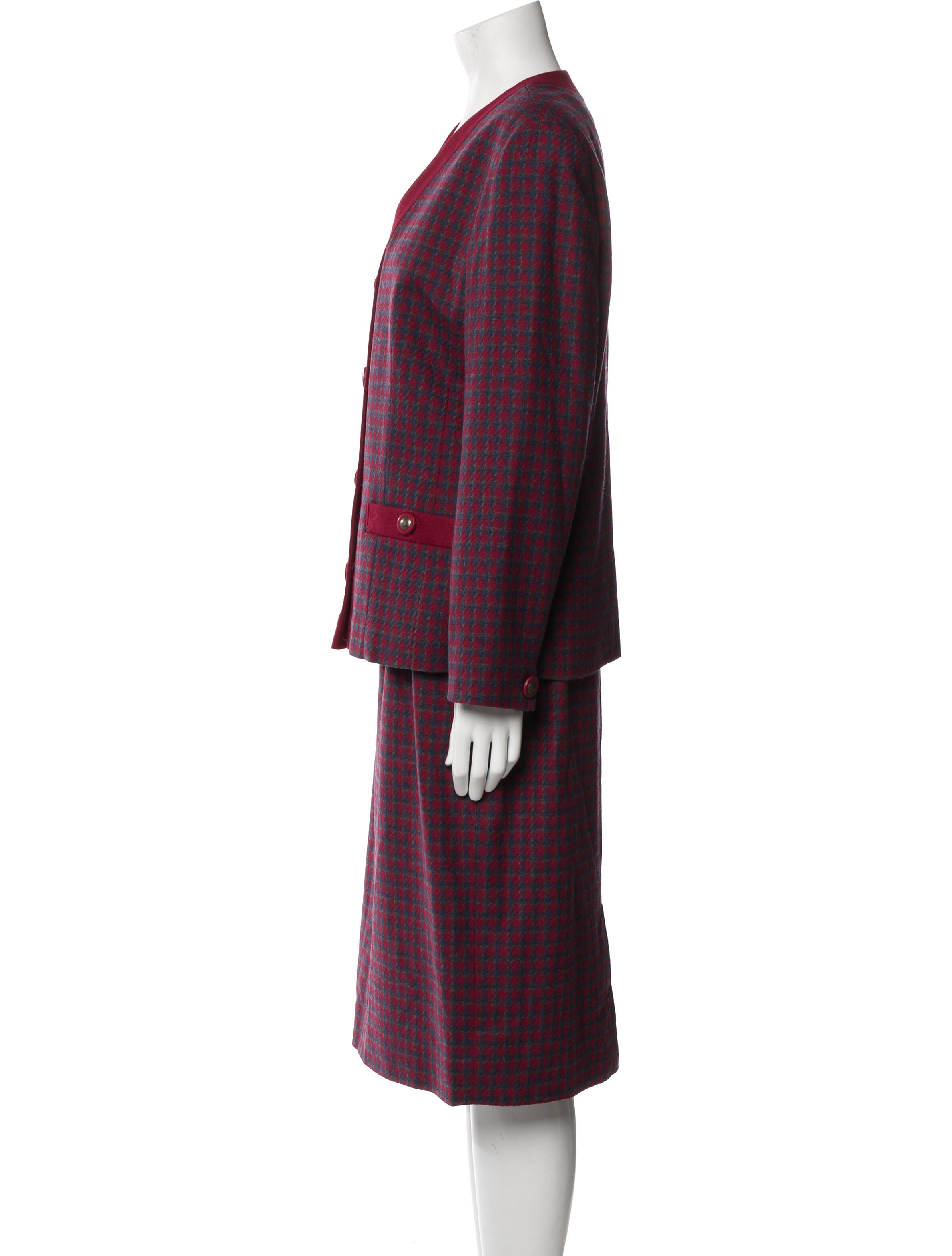 Pendleton Wool Skirt Suit