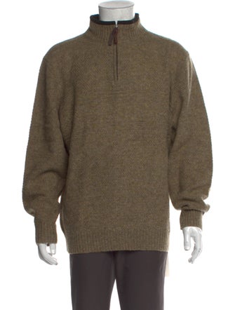 Pendleton Wool Mock Neck Pullover