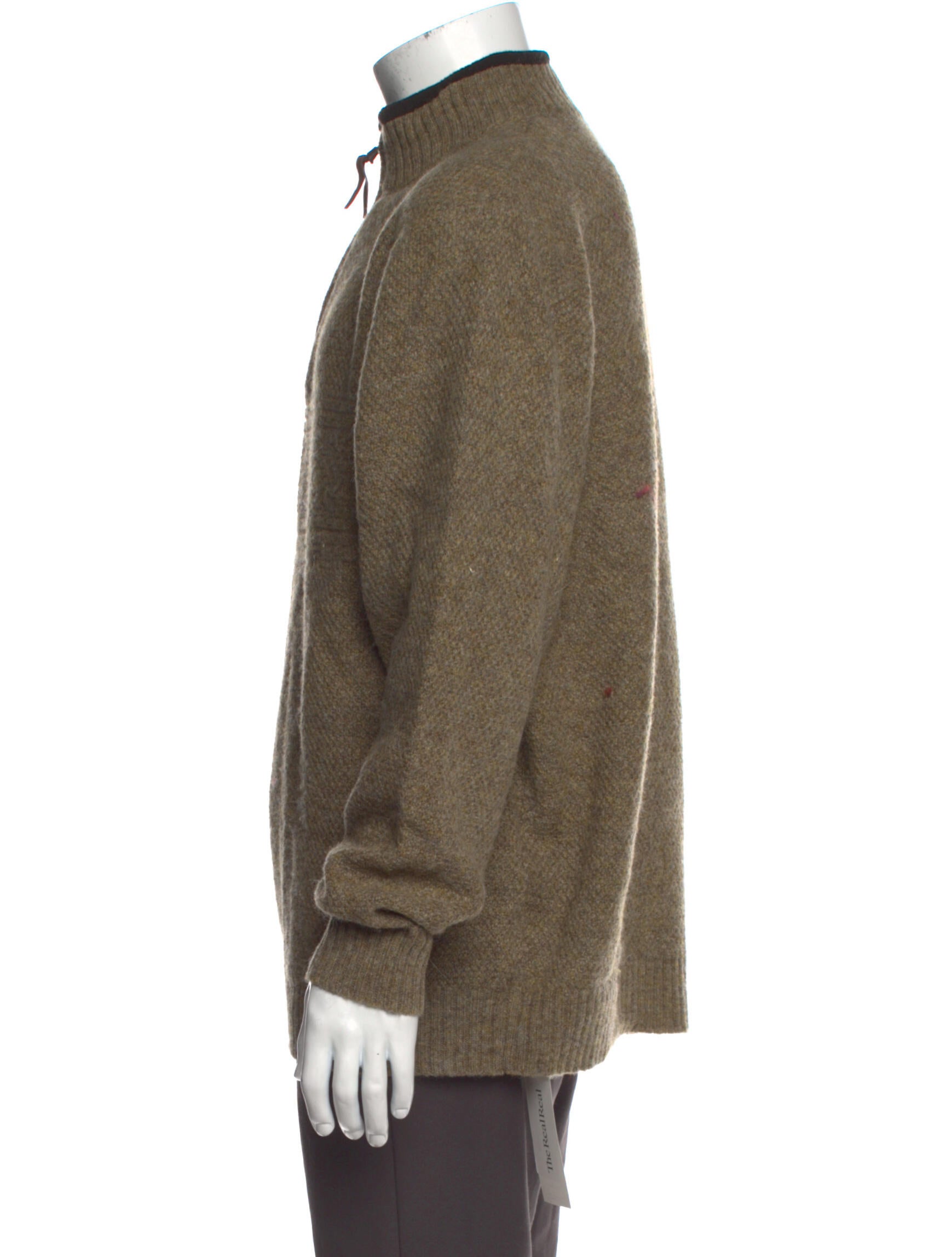 Pendleton Wool Mock Neck Pullover