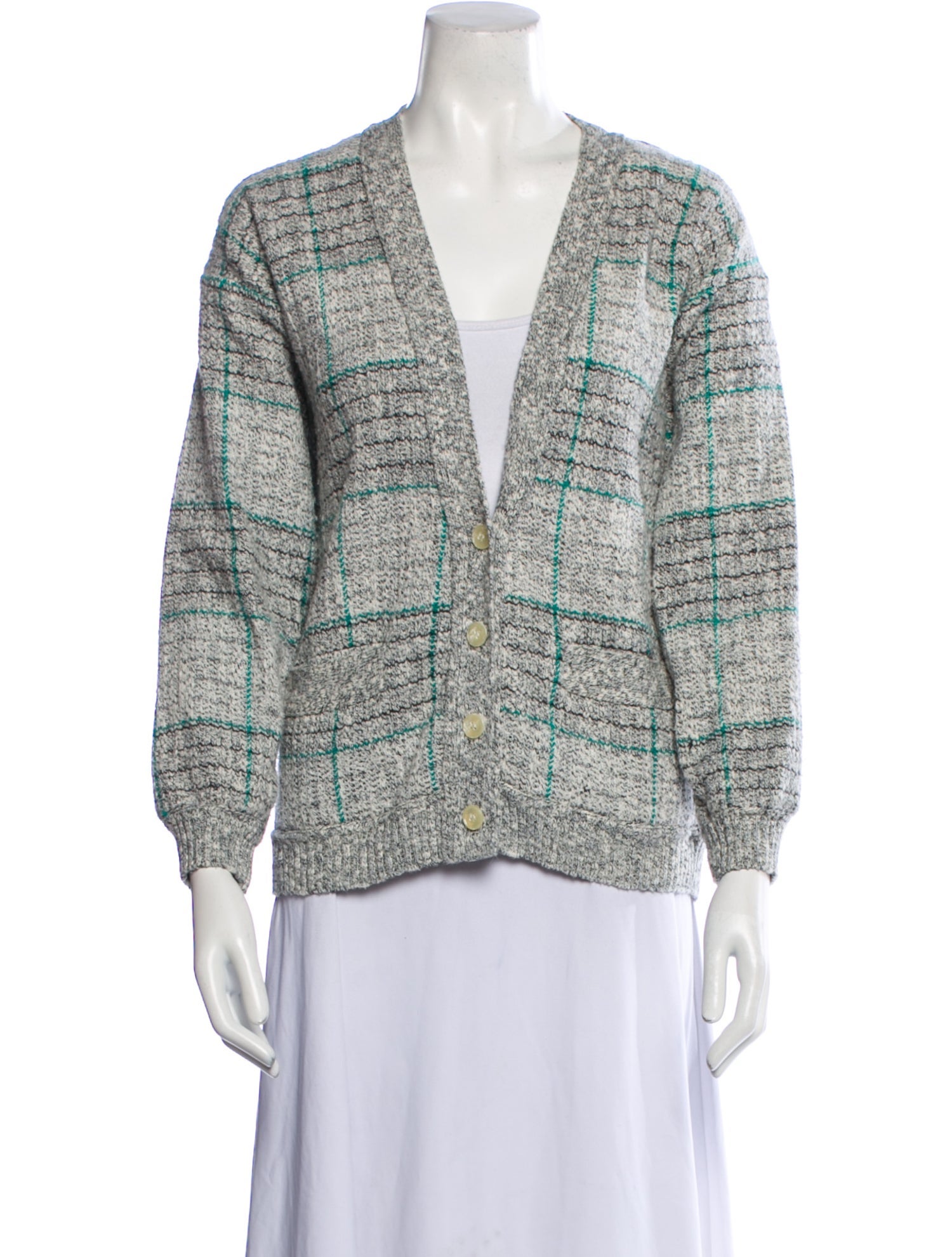 Pendleton Striped V-Neck Sweater