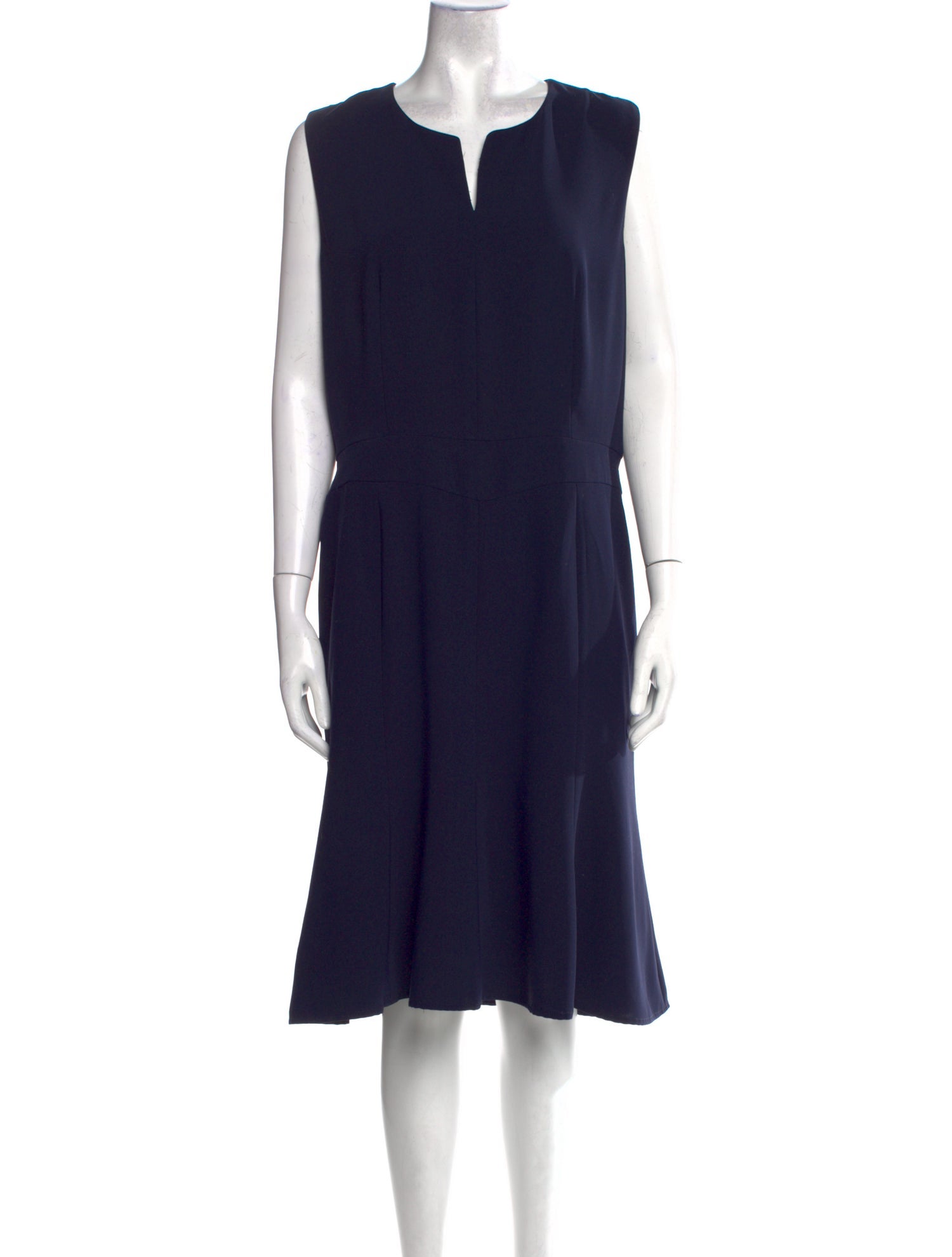 Pendleton V-Neck Midi Length Dress