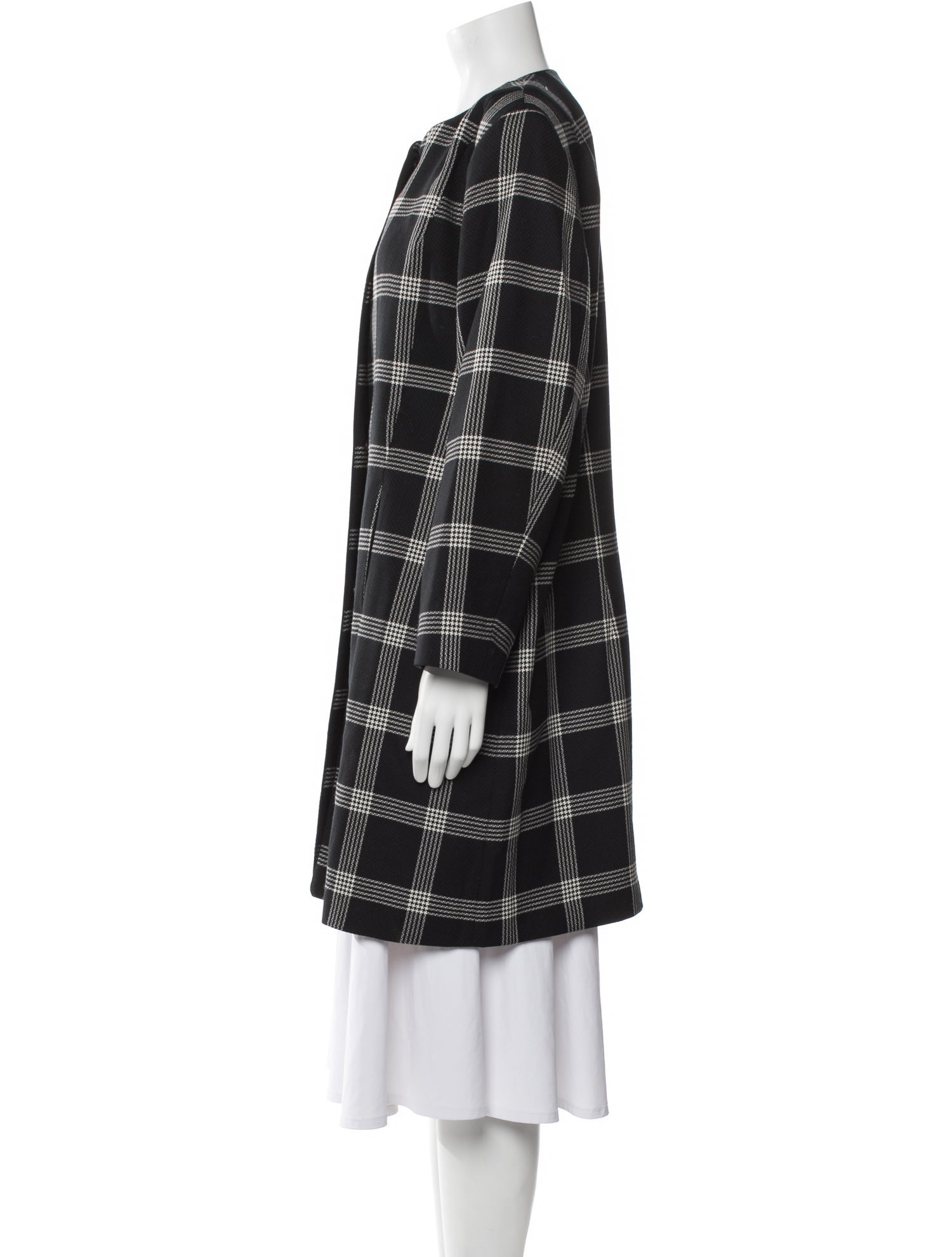 Pendleton Virgin Wool Plaid Print Coat