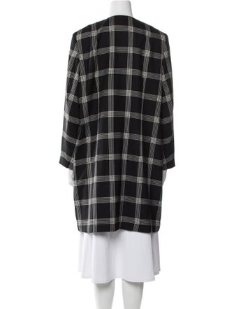 Pendleton Virgin Wool Plaid Print Coat