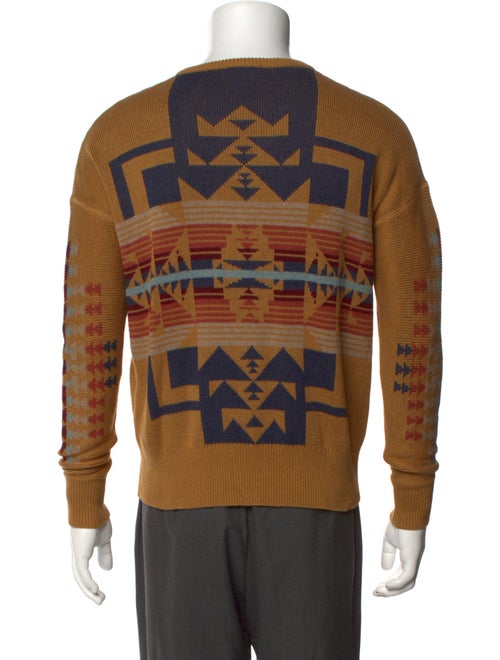 Pendleton Printed V-Neck Pullover