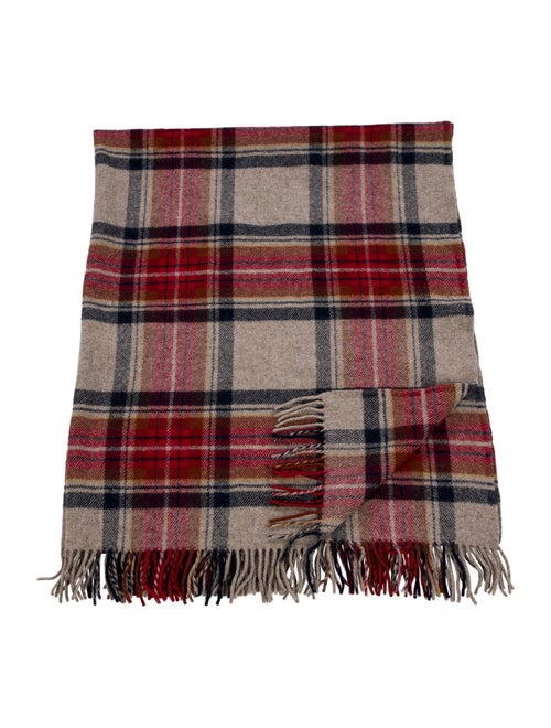 Pendleton Printed Wool Plaid Blanket