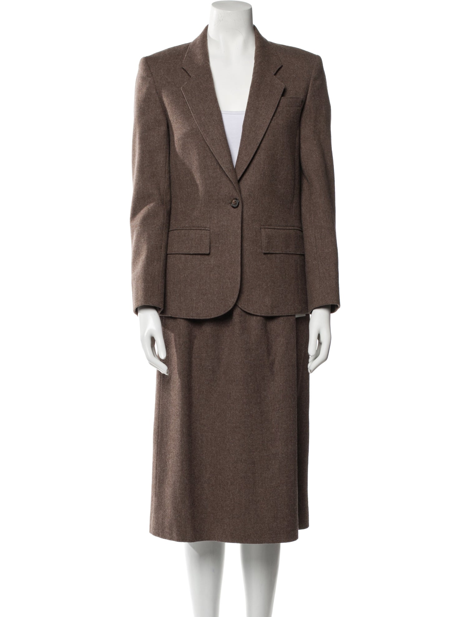Pendleton Virgin Wool Skirt Suit