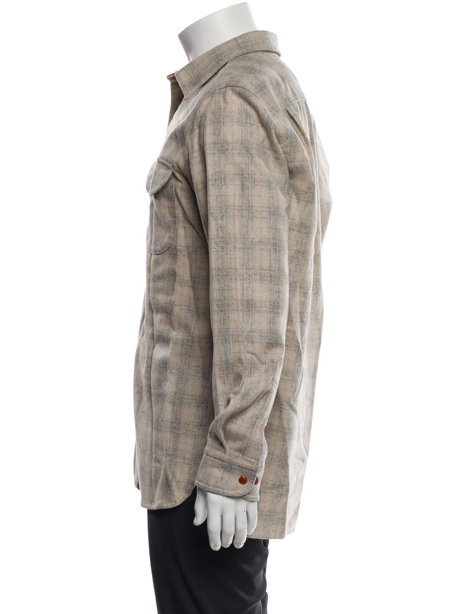 Pendleton Plaid Print Trucker Jacket