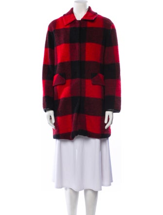 Pendleton Plaid Print Coat