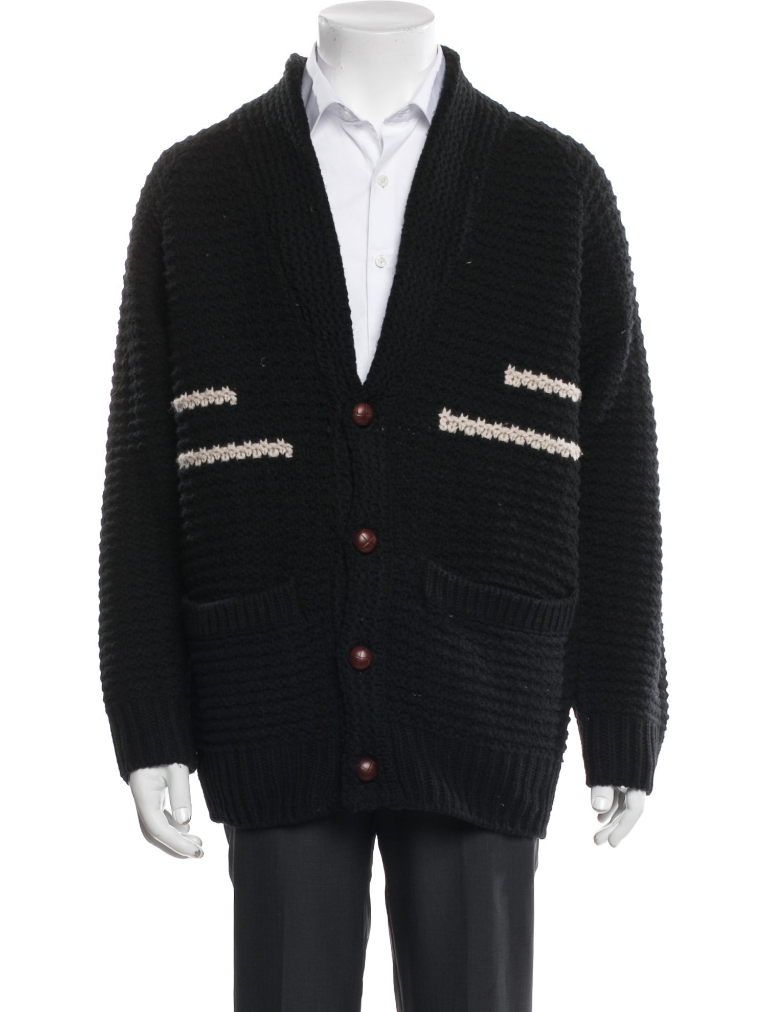 Pendleton Virgin Wool Tweed Pattern Cardigan