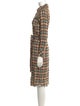 Pendleton Plaid Print Knee-Length Dress