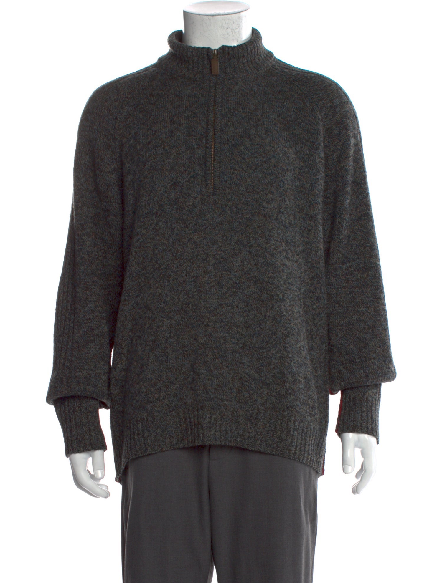 Pendleton Wool Turtleneck Cardigan