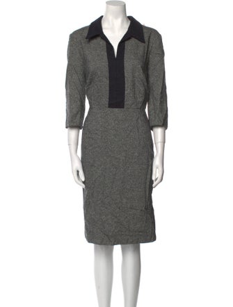 Pendleton Virgin Wool Midi Length Dress