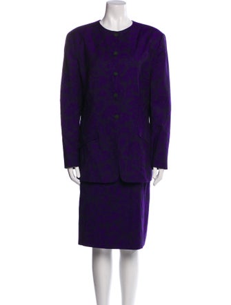 Pendleton Virgin Wool Printed Skirt Set