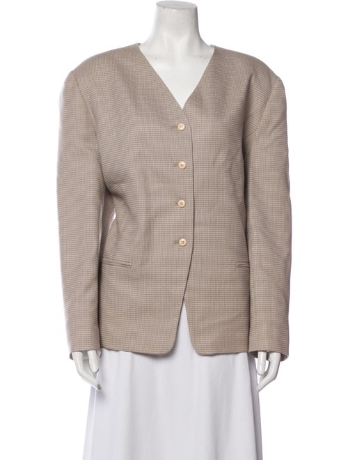 Pendleton Wool Plaid Print Jacket