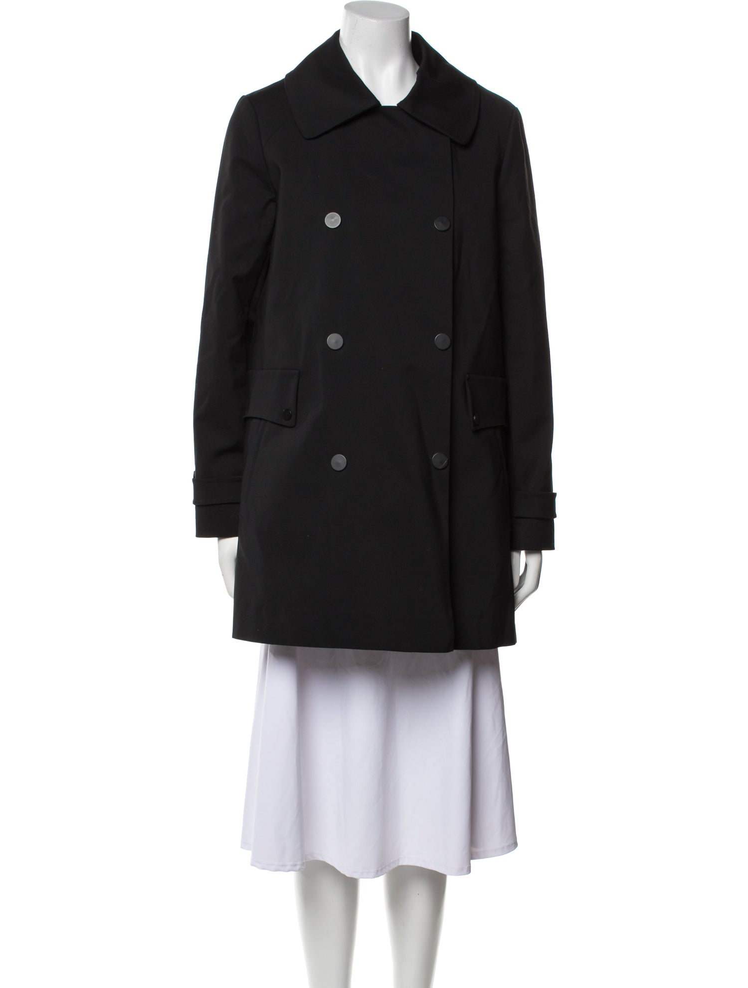 センラ Luge,A la mode,VERITE,GOSSIP,MARCEL Yves Saint Laurent Rive Gauche Vintage 1987 Coat - Green