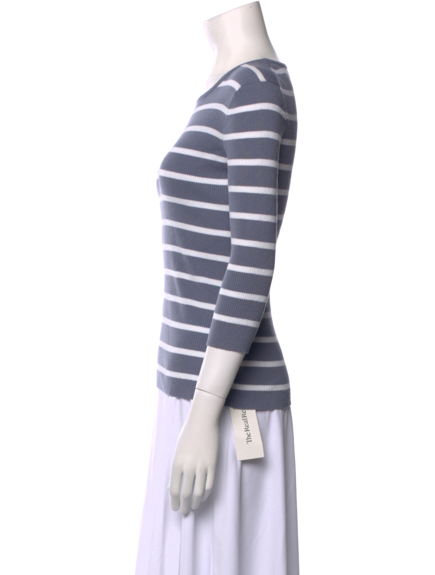 Pendleton Striped Scoop Neck Sweater