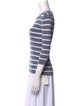 Pendleton Striped Scoop Neck Sweater