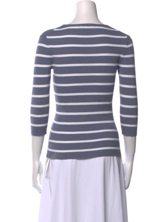 Pendleton Striped Scoop Neck Sweater