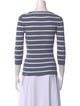 Pendleton Striped Scoop Neck Sweater
