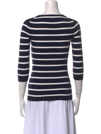 Pendleton Striped Scoop Neck Sweater