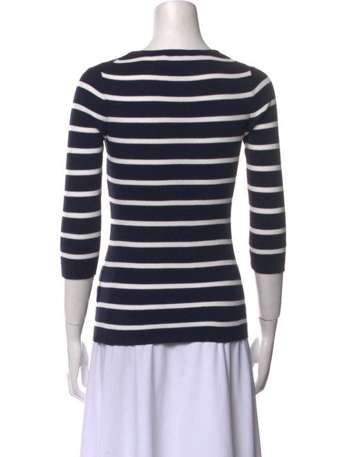 Pendleton Striped Scoop Neck Sweater