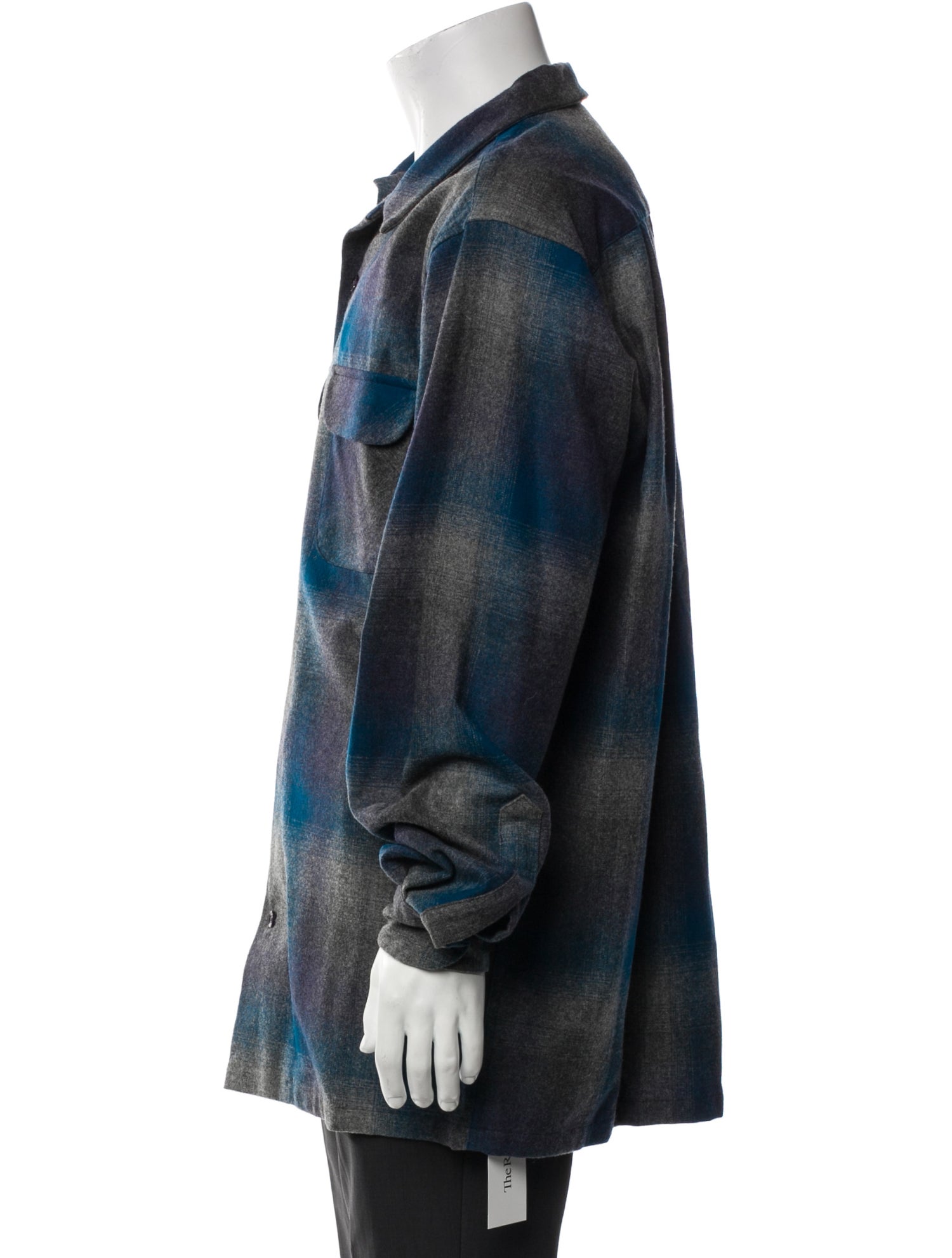 Pendleton Virgin Wool Plaid Print Coat