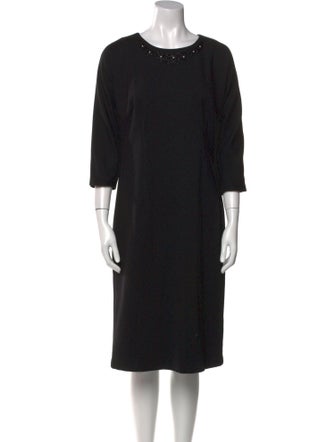 Pendleton Scoop Neck Midi Length Dress