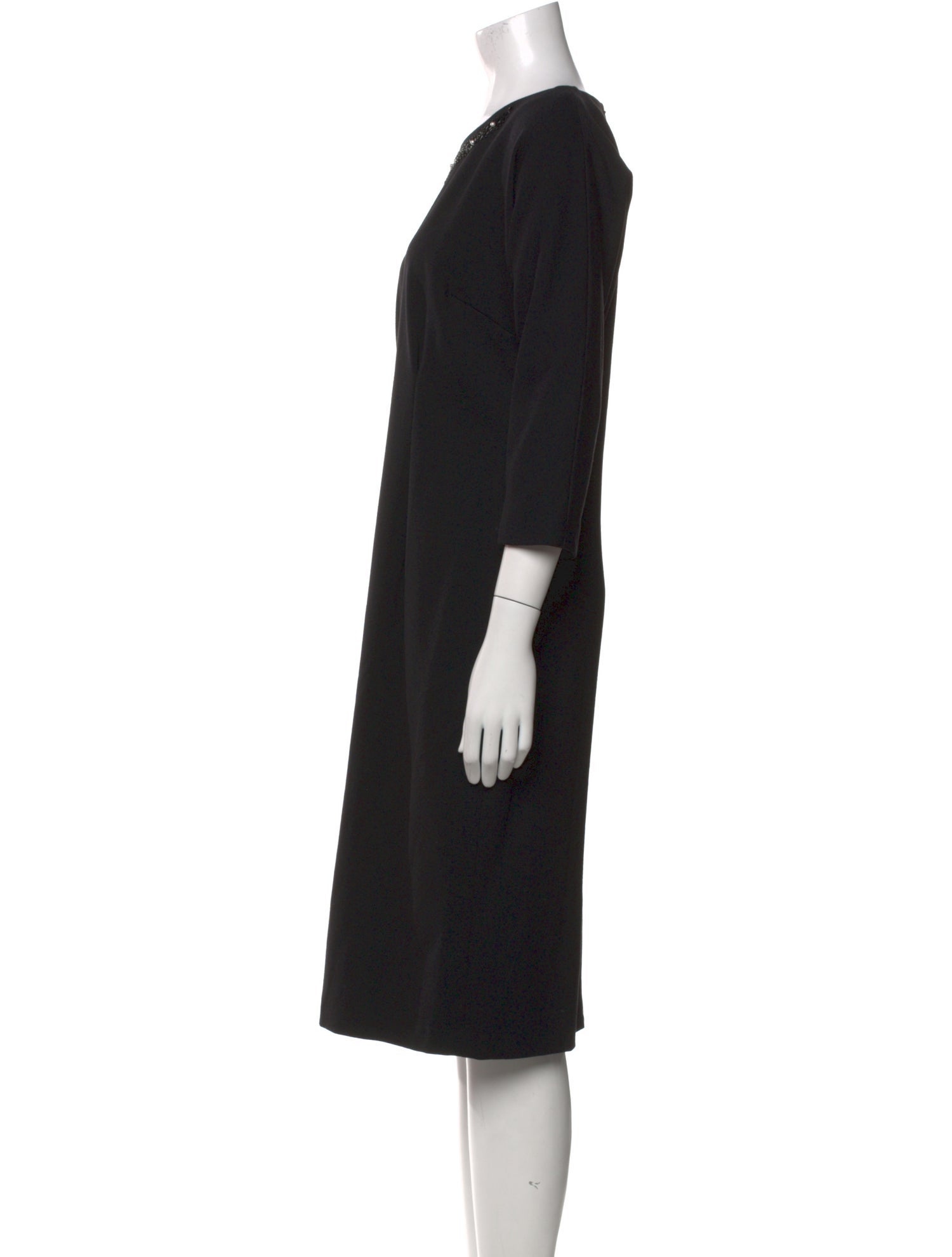 Pendleton Scoop Neck Midi Length Dress