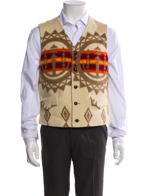 Pendleton Graphic Print Vest