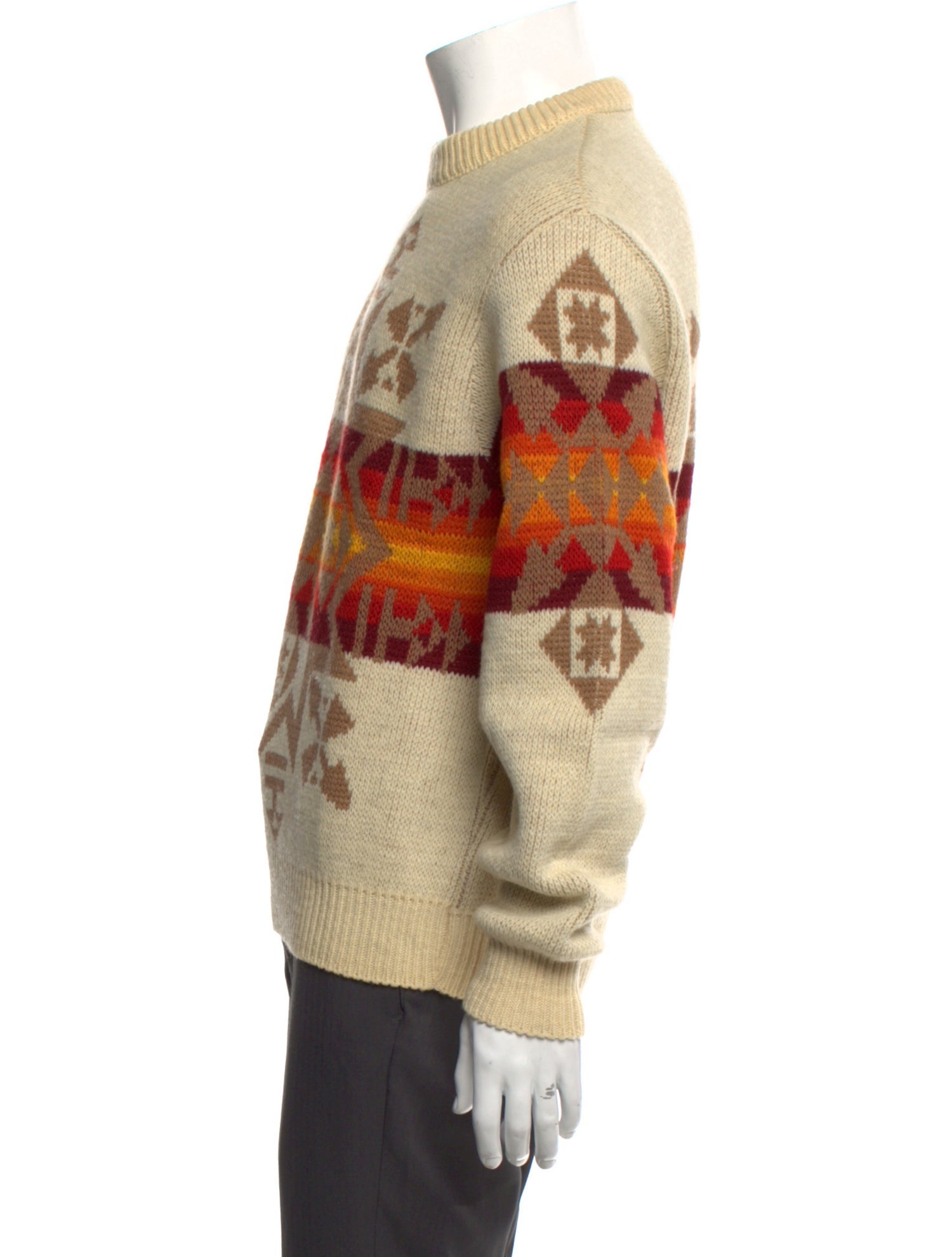 Pendleton Virgin Wool Printed Pullover
