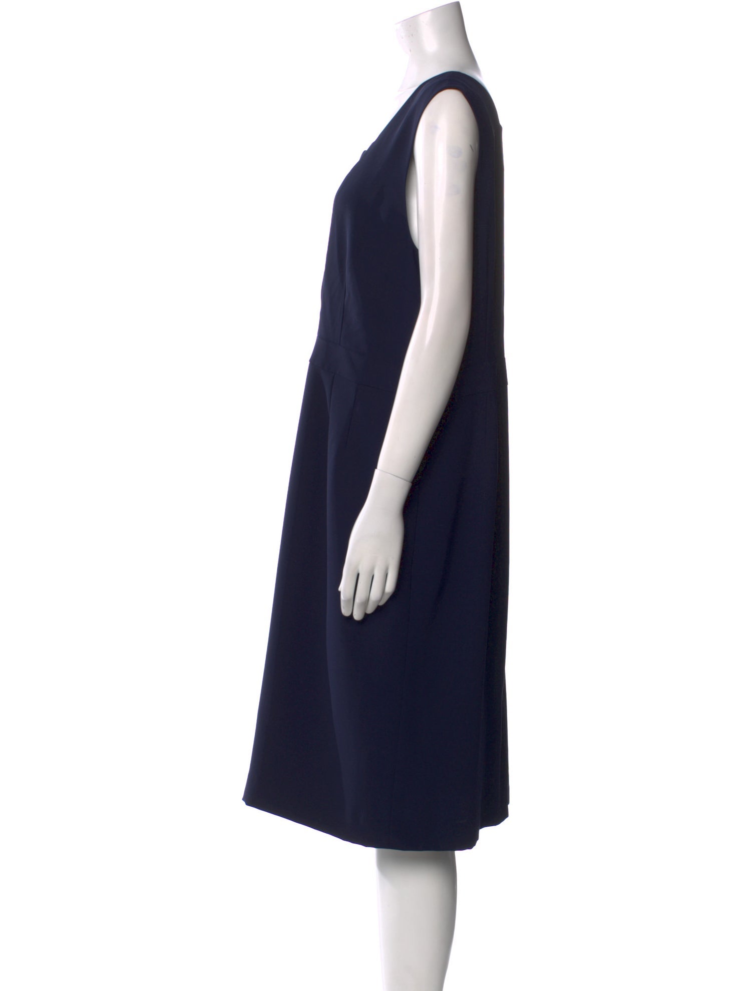 Pendleton Square Neckline Midi Length Dress