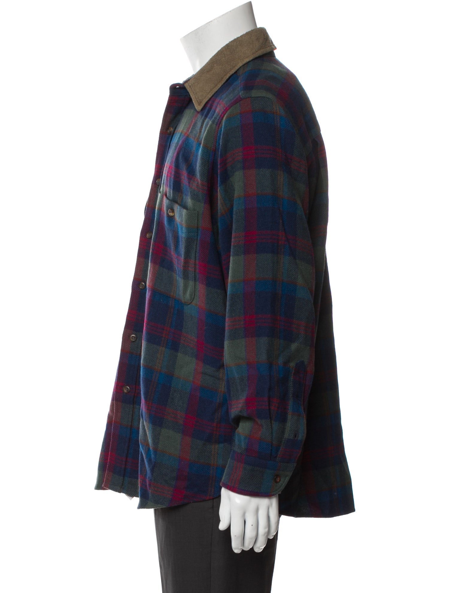 Pendleton Wool Plaid Print Jacket