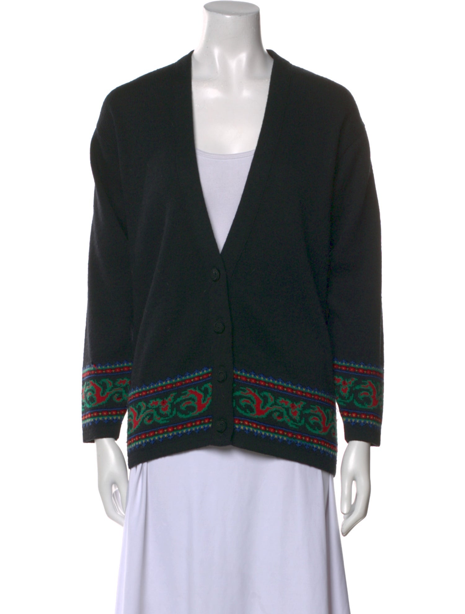 Pendleton Virgin Wool Printed Sweater