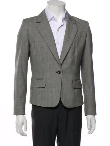 Pendleton Jackets Virgin Wool Plaid Print Blazer M