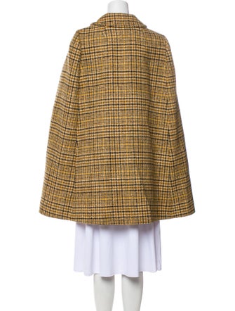 Pendleton Virgin Wool Plaid Print Coat