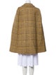 Pendleton Virgin Wool Plaid Print Coat