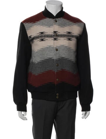 Pendleton Outerwear Virgin Wool Graphic Print Jacket S